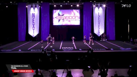 The Brandon All-stars - Teal [2025 USASF Cheer-Novice] 2025 Next Level Nationals