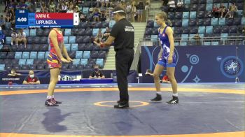 53 kg 1/4 Final - Kriszta Kafai, Romania vs Annatina Kendra Lippuner, Switzerland