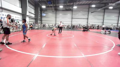 95 lbs Rr Rnd 2 - Benjamin Ingram, Dover Bandits - MS vs Carson Brown, Great Bridge Wrestling Club - MS