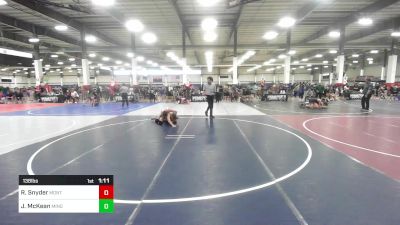 138 lbs Semifinal - Rusty Snyder, Montezuma Cortez vs Jacob McKean, Mingus Mountain WC