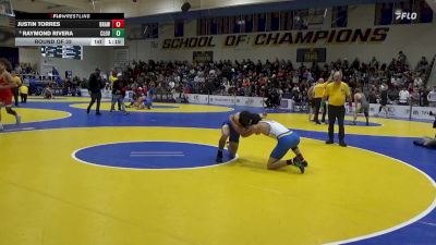 141 lbs Round Of 32 - Justin Torres, Brawley vs Raymond Rivera, Clovis
