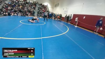 126 lbs Cons. Round 1 - Case Baker, Buffalo vs Treyton Baker, Natrona County