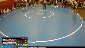 165 lbs Cons. Round 1 - Micah Cavalluzzi, El Dorado HS (Placentia) vs Christian Huston, San Tan Foothills High School