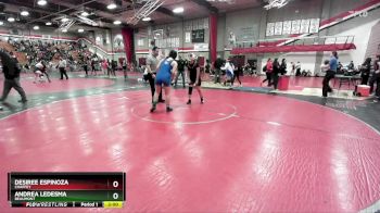 140 lbs Champ. Round 1 - Andrea Ledesma, Beaumont vs Desiree Espinoza, Chaffey
