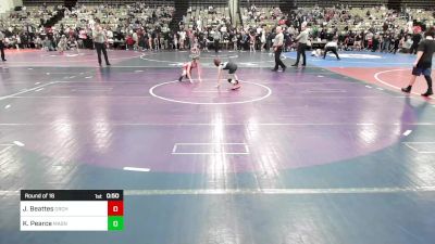 67-J lbs Round Of 16 - Johnathan Beattes, Orchard South WC vs Keegan Pearce, Mat Assassins