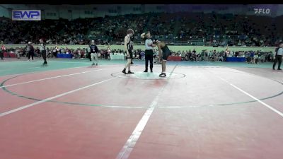 143 lbs Consi Of 32 #1 - Kaleb Glover Jr., Carl Albert vs Billy Boyd, Owasso Junior High