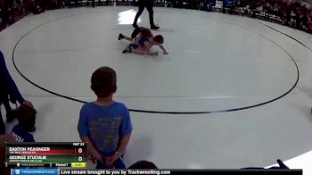 15 lbs Quarterfinal - Daxton Peasinger, The Best Wrestler vs George Stuchlik, Wahoo Wrestling Club