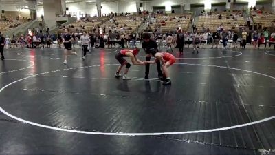 120 lbs 1st Place Match - Justin Kirk, Halls Wrestling vs Andrew Whitted, Cavalier Wrestling Academy