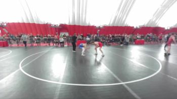 138 lbs Cons. Semi - Samuel Dunigan, La Crosse Area Wrestlers vs Aspen Tritz, Rapids Wrestling Club