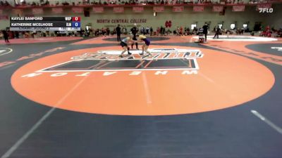 145 B Champ. Round 2 - Kaylei Sanford, Wisconsin-Stevens Point vs Katherine McElhose, Elmhurst