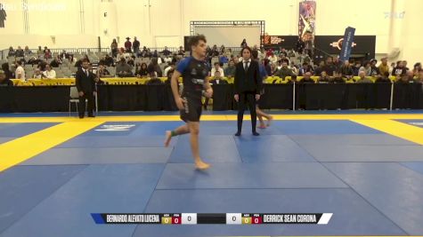 Derrick Sean Corona vs Bernardo Alevato Lucena 2024 World IBJJF Jiu-Jitsu No-Gi Championship