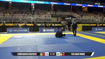 Yuta Asano Tamura vs Itamar Marcelo Dias Neves 2025 Pan Jiu Jitsu IBJJF Championship