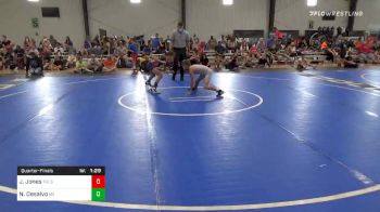 76 lbs Quarterfinal - Jagen Jones, Team Tulsa vs Nico Desalvo, M2