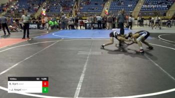 Prelims - Braiden Kort, Adams Central vs James Nagel, Matpac