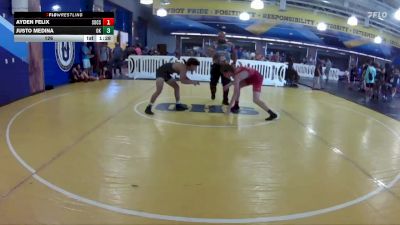 126 lbs Semis & Wb (16 Team) - Ayden Felix, Socs vs Justo Medina, OutKast WC