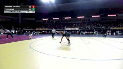 141 lbs Consi Of 16 #1 - Treyven Stevens, Utah Tech vs Avi Shah, Michigan State