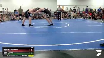 285 lbs Round 4 (6 Team) - Ben Lloyd, TDWC vs Bryce Steinberg, Front Royal