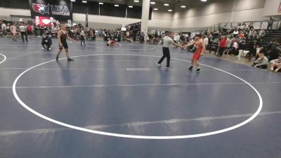 150 lbs Champ. Rd Of 16 - Gannon Rice, Jackson High School Wrestling vs Diesel Pedersen, Broken Arrow Wrestling Club