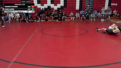 106 lbs Round 1 (4 Team) - Jose Lopez, Enterprise HS vs Kassius Bonds, Sparkman