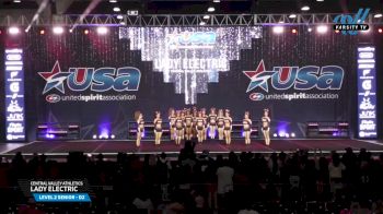 Central Valley Athletics - Lady Electric [2025 L2 Senior - D2 Day 3] 2025 USA All Star Cheer Super Nationals
