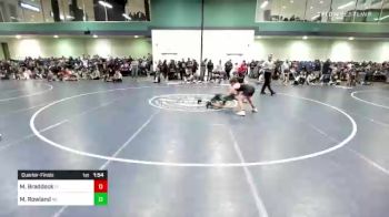 105 lbs Quarterfinal - Matthew Braddock, FL vs Mitchell Rowland, NC