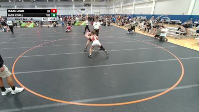 144 lbs Cons. Round 3 - Jack Corll, Unattached vs Isaac Lowe, Lake Gibson Braves