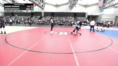 99-J lbs Round Of 16 - Dominic Giannoni, Apex vs Jaxon Zapotocky, Mat Assassins