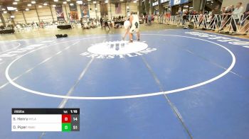 285 lbs Rr Rnd 2 - Sam Henry, Myland Wrestling Academy vs Dominic Piper, Fight Barn WC