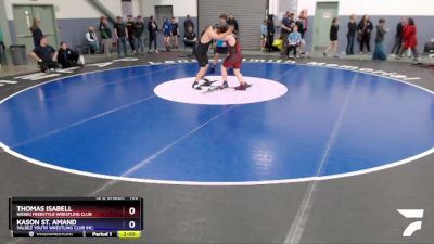 160 lbs Final - Thomas Isabell, Nikiski Freestyle Wrestling Club vs Kason St. Amand, Valdez Youth Wrestling Club Inc.