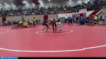 106 lbs Champ. Round 1 - Kameron Baker, Garrett Wrestling Club vs Brennan Leonard, Martinsville