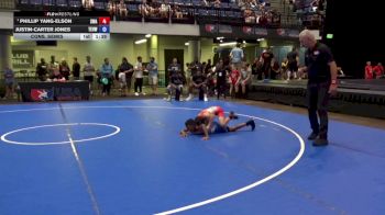 63 lbs Cons. Semis - Phillip Yang-Elson, Summit Wrestling Academy vs Justin-Carter Jones, Toss Em Up Wrestling Academy