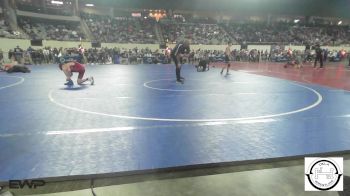 87 lbs Consi Of 16 #1 - Johnathan Worth, Tuttle vs KAYCEN LILLICH, Jay Junior High