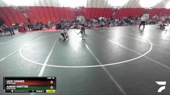 113 lbs Cons. Round 1 - Aaron Knetter, Wisconsin vs Jace Conner, Wisconsin