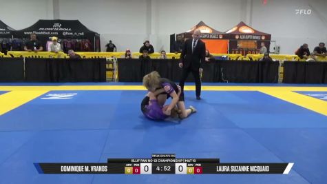 Laura Suzanne Mcquaid vs Dominique M. Vranos 2026 Pan IBJJF Jiu-Jitsu No-Gi Championship