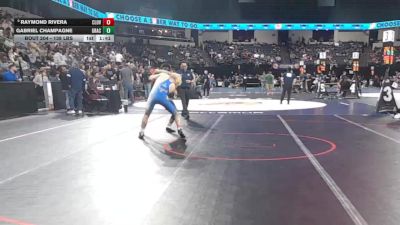 138 lbs Round Of 32 - Raymond Rivera, Clovis (CS) vs Gabriel Champagne, Grace Davis (SJ)