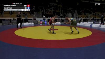 79kg (non-olympic) Quarterfinal - Connor Church, Montreal Wrestling Club vs Elias Wile, Edmonton Wrestling Club