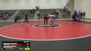 190 lbs Round 5 - Brenden Heying, Benton Community vs Preston Thorton, Burlington