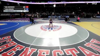 114 lbs Semifinal - Laila Builes, Port Chester vs Mia Severino, Copiague