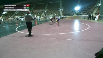 1A-4A 165 Quarterfinal - Ethan Jones, Oak Grove vs Sawyer Freed, Ranburne