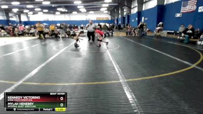 95 lbs Round 3 - Mylah Henebry, Internal Quest Wrestling vs Kennedy Victorino, Boise Youth Wrestling