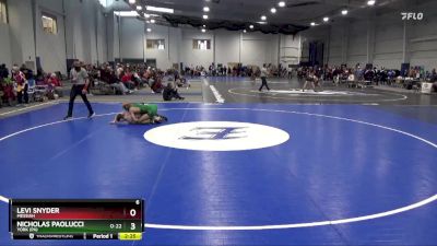 149 lbs Cons. Round 5 - Nicholas Paolucci, York (PA) vs Levi Snyder, Messiah