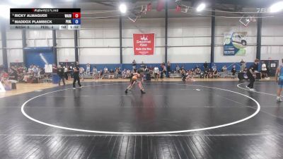 88 lbs Ricky Almaguer, Washington vs Maddox Plambeck, Pennsylvania Blue