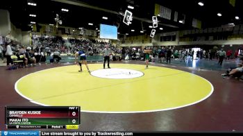 120 lbs Cons. Round 4 - Brayden Kuskie, Camarillo vs Makai Ito, La Costa Canyon