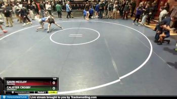 120 lbs Cons. Round 4 - Calister Crosby, University vs Gavin McCloy, Pullman