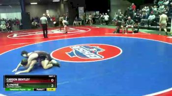 3 lbs Quarterfinal - Carson Bentley, Gilmer vs TJ Payne, Lumpkin County