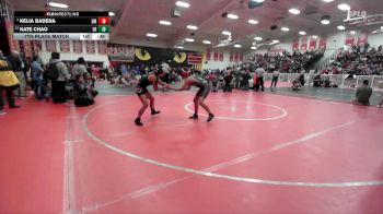 115 lbs 7th Place Match - Kate Chao, Eleanor Roosevelt vs Kelia Badena, Desert Mirage