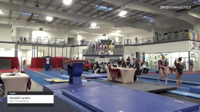 Kendall Landry - Vault, Kurt Thomas Gymn - 2021 Region 3 Women's Championships