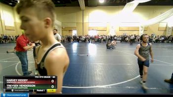 85 lbs Semifinal - Harvey Moody, Sanderson Wrestling Academy vs Treysen Henderson, Green River Grapplers