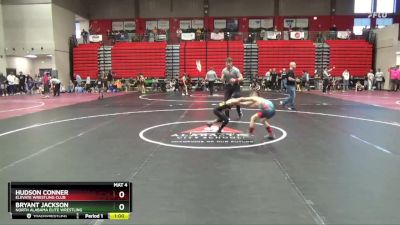 60 lbs Quarterfinal - Hudson Conner, Elevate Wrestling Club vs Bryant Jackson, North Alabama Elite Wrestling