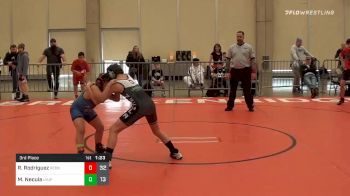 85 lbs 3rd Place - Ronnie Rodriguez, RedNose ES vs Mihai Necula, Level Up ES